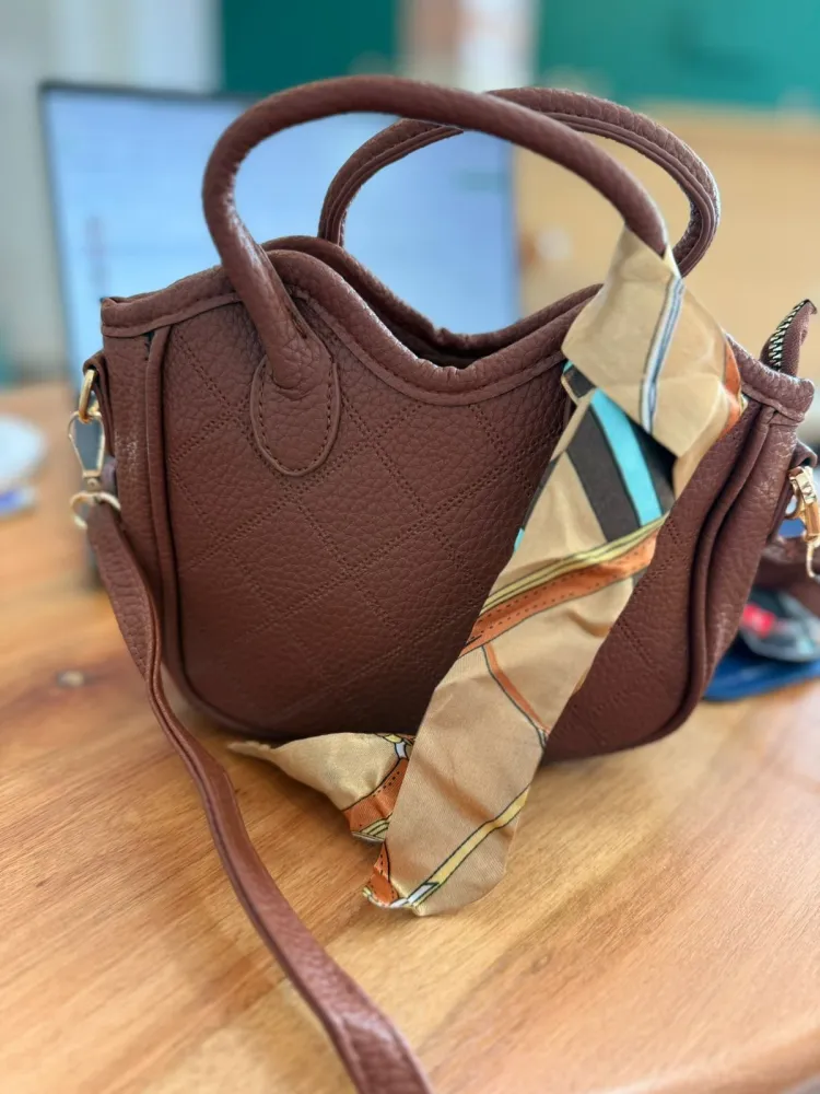 Bolsa Lenço Marrom