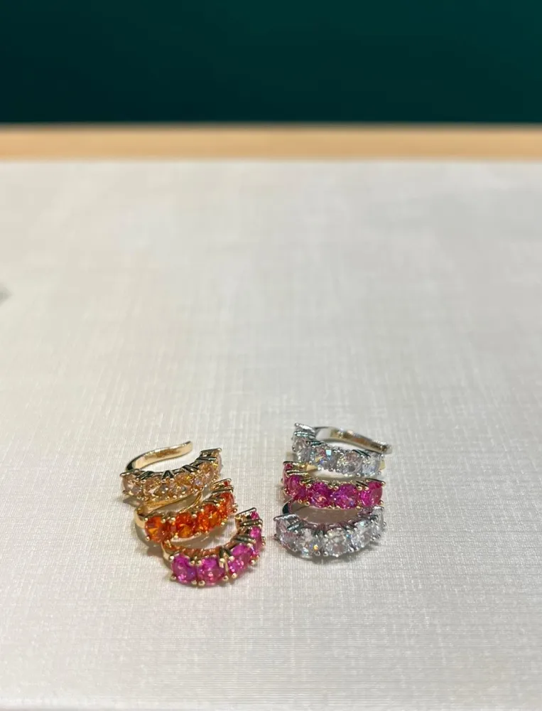 Piercing Fake Cravejado Colorido