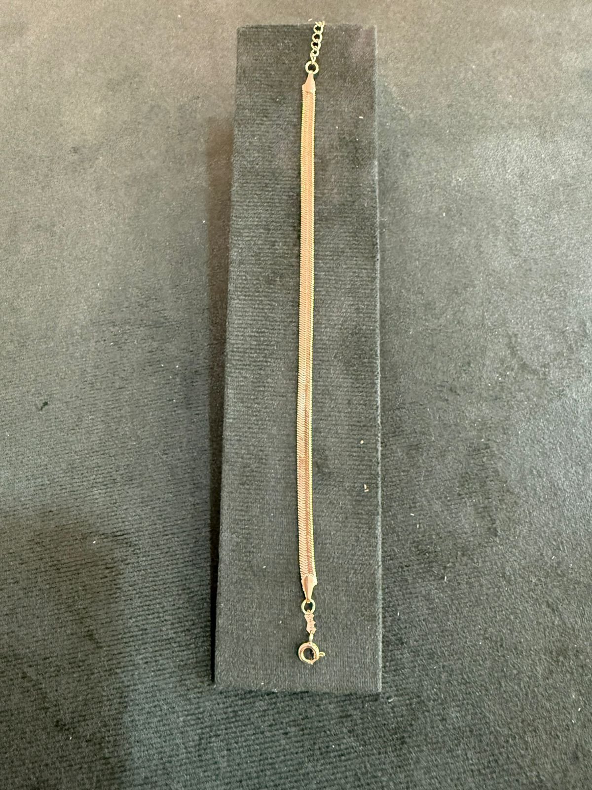Pulseira dourada Fio de Cobra