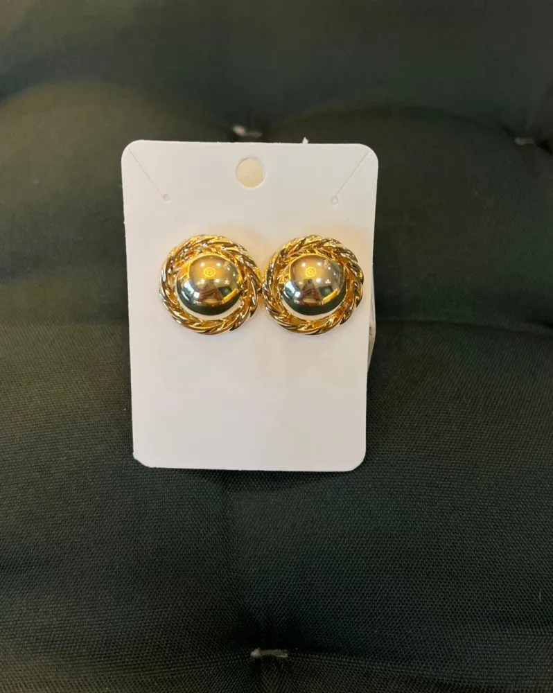Brinco Sol Dourado