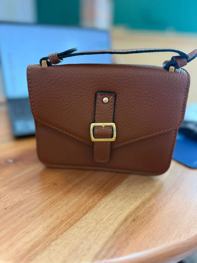 Bolsa Lateral Marrom