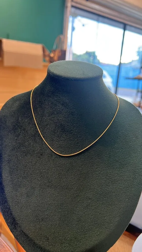Chocker Fita Dourada