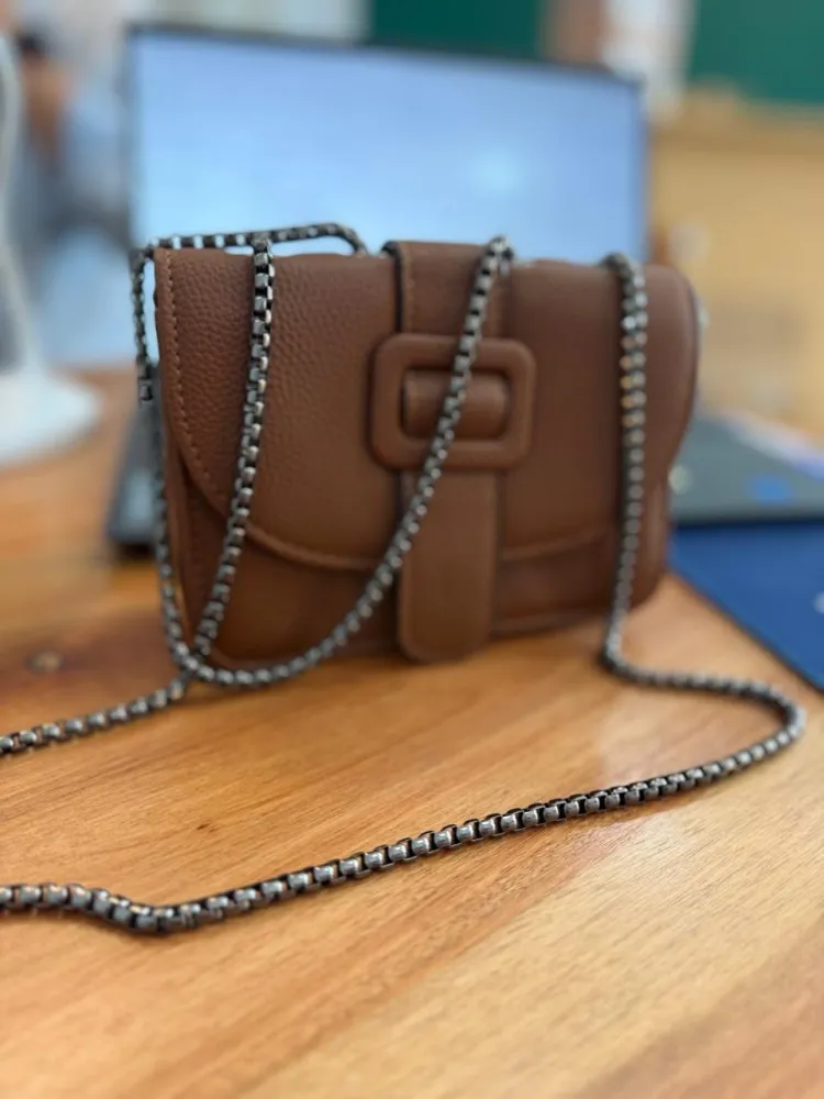 Bolsa Tal Filha Marrom