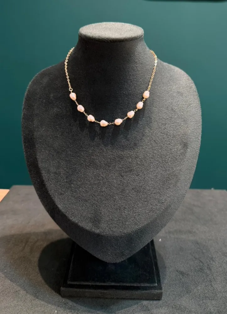 Colar Choker Perola