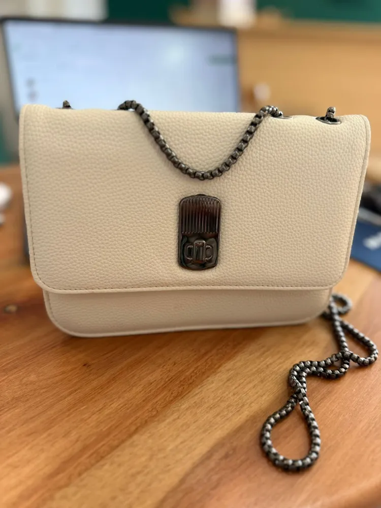 Bolsa Maleta Branca